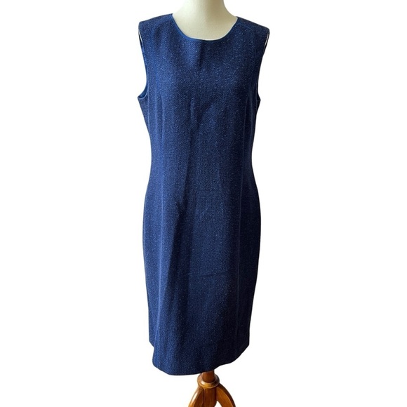 RENA LANGE SHEATH DRESS VINTAGE 50’S 60’S CLASSIC TIMELESS CAREER CHIC JACKIE O - Picture 1 of 12